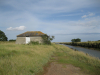 Beaumont Lime Kiln Store distant view August 2014 