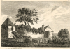 Hertford Castle 1784 Engraving 