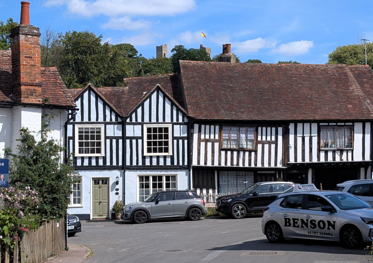 Castle Hedingham Timber Framed Cottages 8th August 2025 Copyright: William George