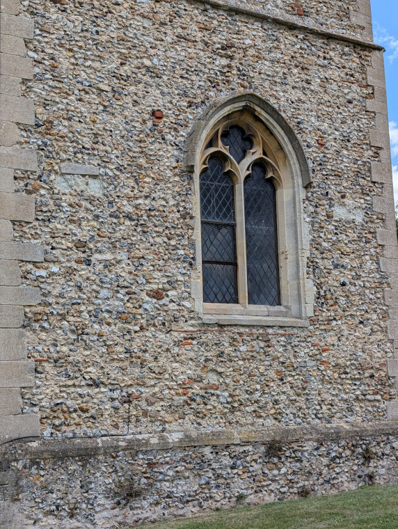 Matching Church Tower Window 9th August 2025 Copyright: William George