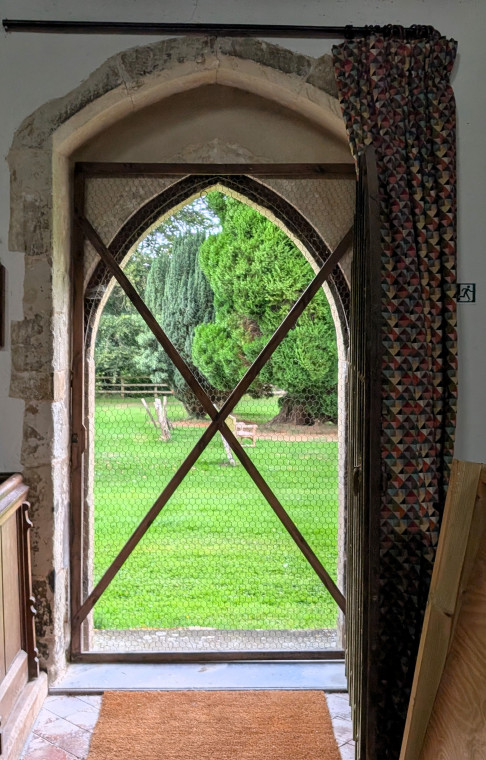 Clavering Church North Door 5 August 2025 Copyright: William George