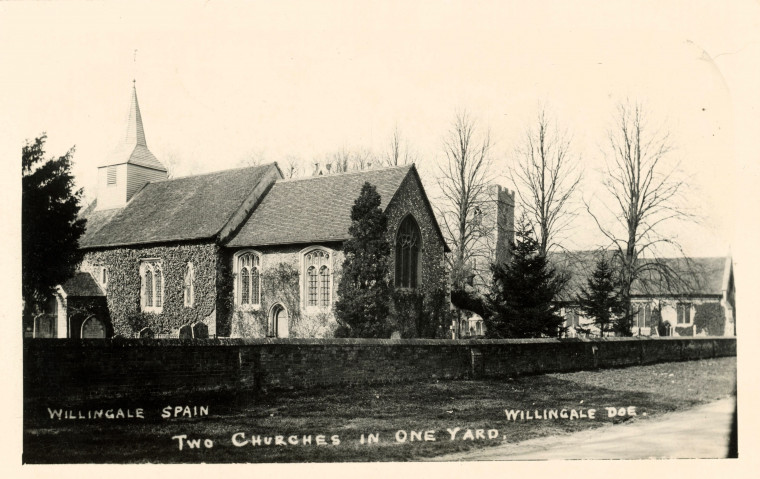Willingale Spain Willingale Doe churches Copyright: William George