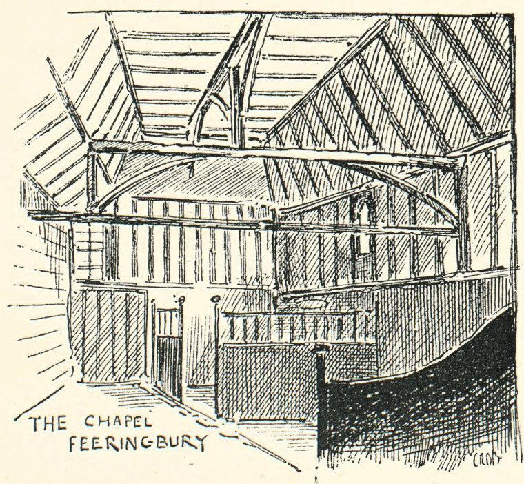 Feeringbury Chapel Barrett 1892 Copyright: Barrett 1892