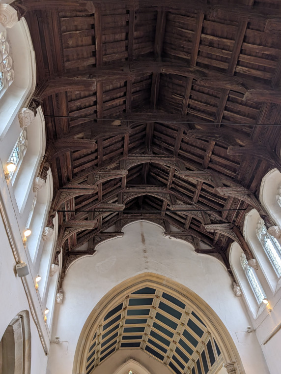 Great Bromley Church Roof and Chancel 15 November 2025 Copyright: William George
