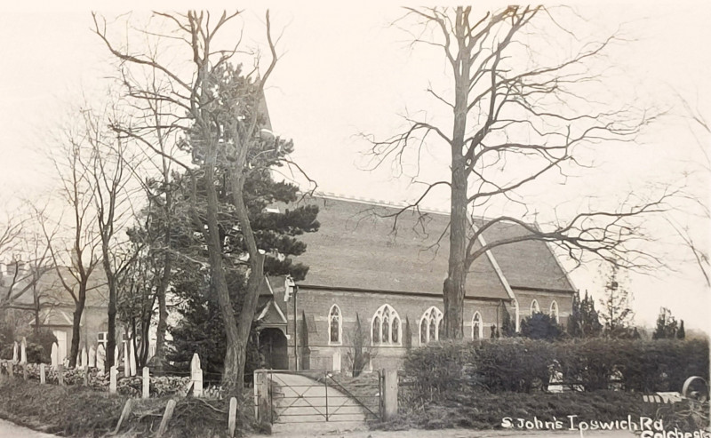 St John Church Ipswich Road Colchester Copyright: William George