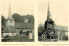 Navestock Church before and after bombing 