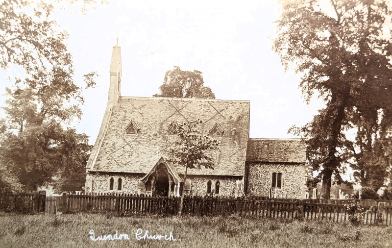 Quendon Church Post Card Copyright: William George