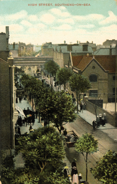 Southend High Street Post Card Copyright: William George