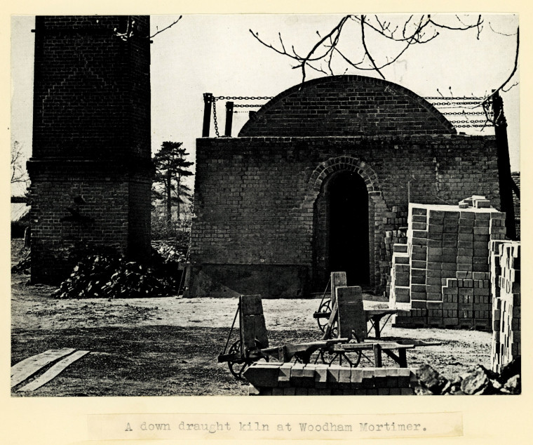 Woodham Mortimer Down Draft Kiln 1954 Copyright: W C Gurton Rural Crafts in Essex
