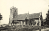 Willingdale Doe St Christopher Church Postcard  