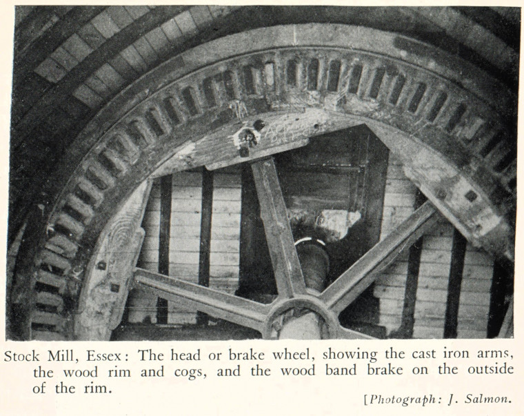 Stock Windmill Brake Wheel D Smith 1932 Copyright: J Salmon