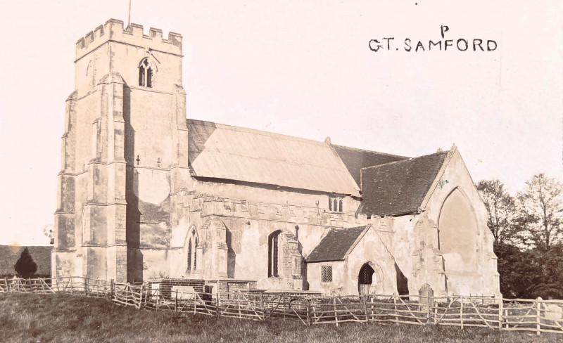 Great Sampford Church Copyright: William George