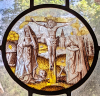 Wendens Ambo Church Stained Glass Crucifixion 7 August 2022