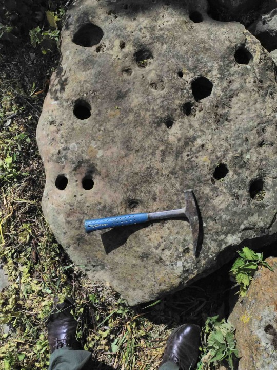 Coopers End Farm sarsen stone 1 Copyright: Mike Howgate