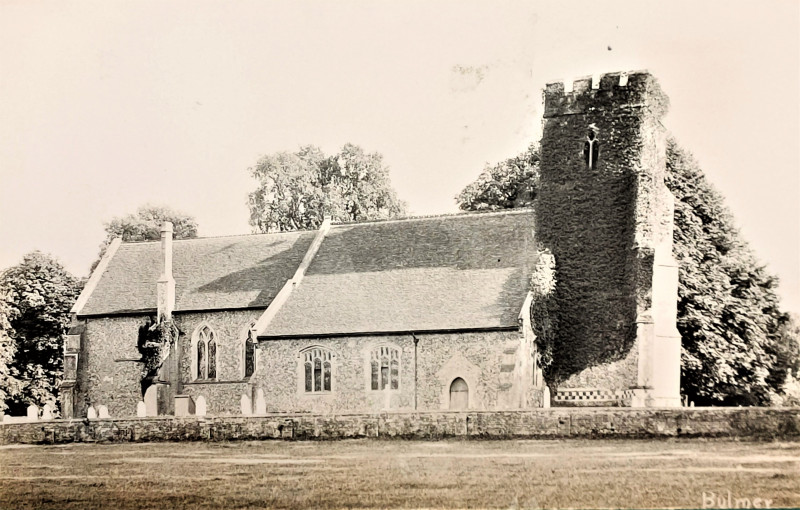 Bulmer Church post card Copyright: William George