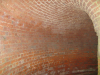 Beaumont 1869 Lime Kiln Interior Brick Barrel Vault August 2014 
