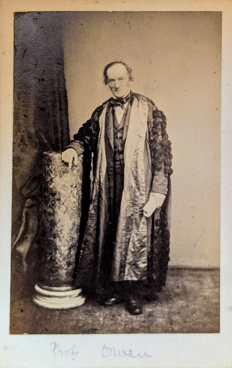 Sir Richard Owen Palaeontologist CDV Copyright: Maull and Polyblank