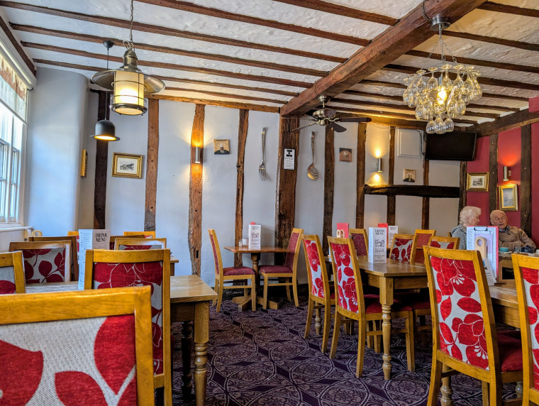 Witham White Hart Hotel Restaurant 10 May 2025 Copyright: William George