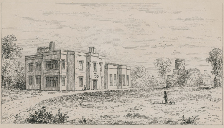 Saffron Walden Museum and Castle 1845 Copyright: Abridged Catalogue of Saffron Walden Museum 1845