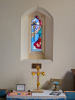 Matching Church Stained Glass Window and Altar 9th August 2025 
