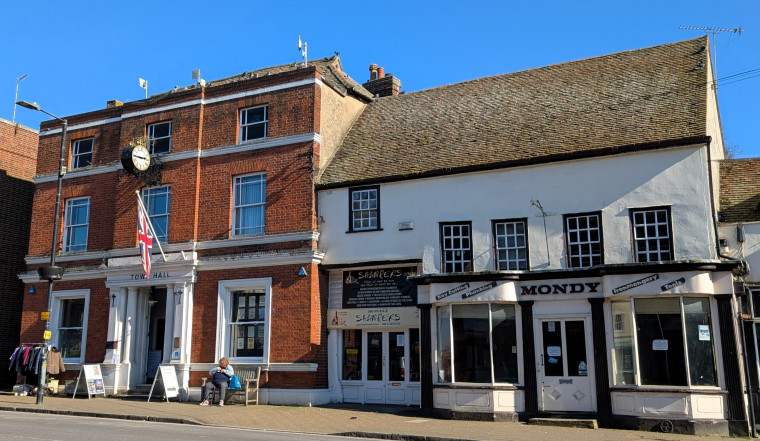 Witham Town Hall and Mondy 18 March 2025 Copyright: William George