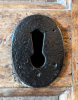 Fryerning Church South Door Keyhole Escutcheon 31st May 2025 