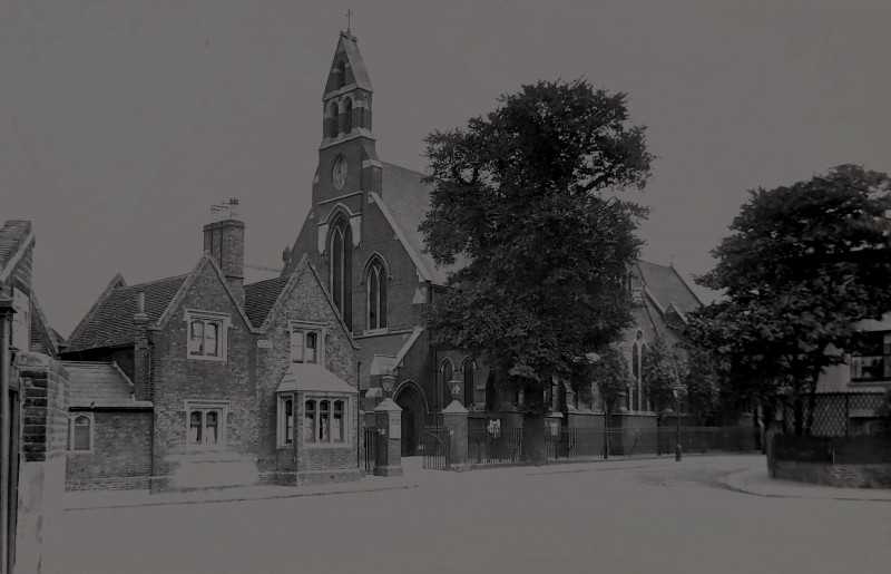 Plaistow St Mary Church Post Card Copyright: William George