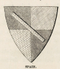 Willinghale Spain Church Coat of Arms Suckling 1845 
