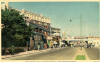 Southend Pier Entrance and Promenade Colour Post card 
