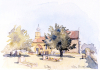 Tilty Church Print Jan Faithfull 