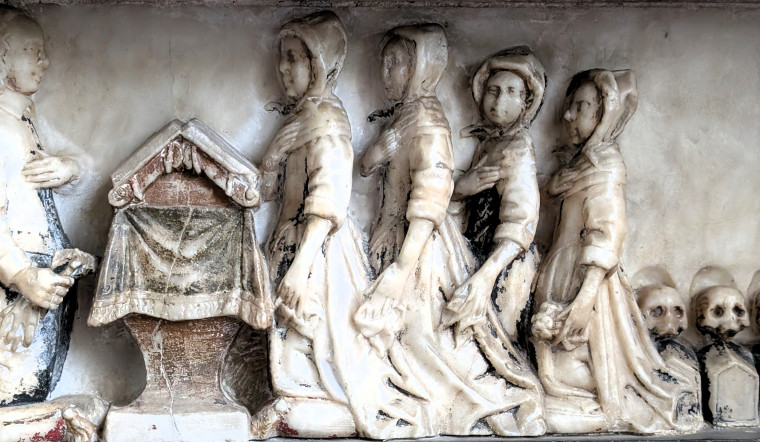 Clavering Church Monument J 5 August 2025 Copyright: William George
