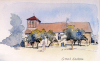 Great Easton Church Print Jan Faithfull 