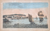 Purfleet and the Thames Vue Optique about 1750