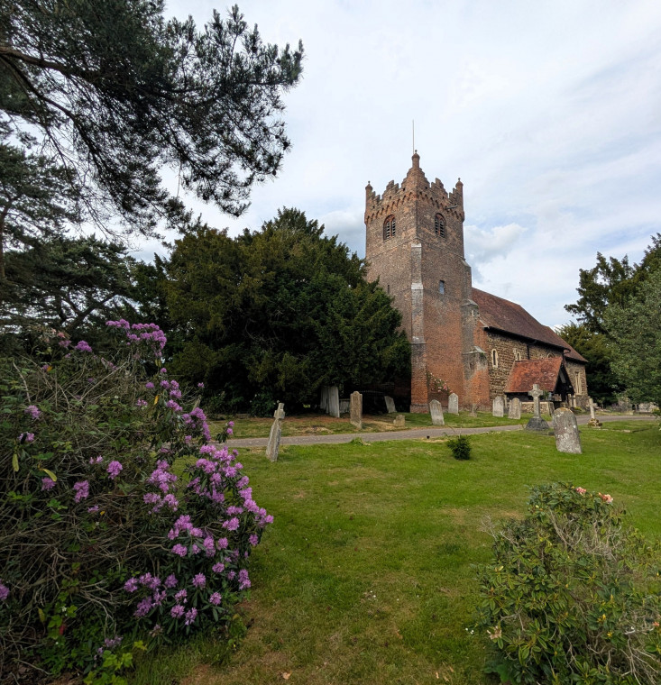 Fryerning Church South View 31st May 2025 Copyright: William George