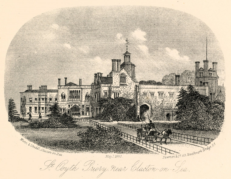 St Osyth Priory Nunn and Ubsdell Copyright: Nunn and Ubsdell 1880