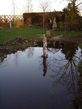 The new pond.... Copyright: J Cranfield March 2007