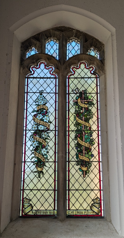 Hatfield Broad Oak Church Stained Glass 5 27 June 2025 Copyright: William George