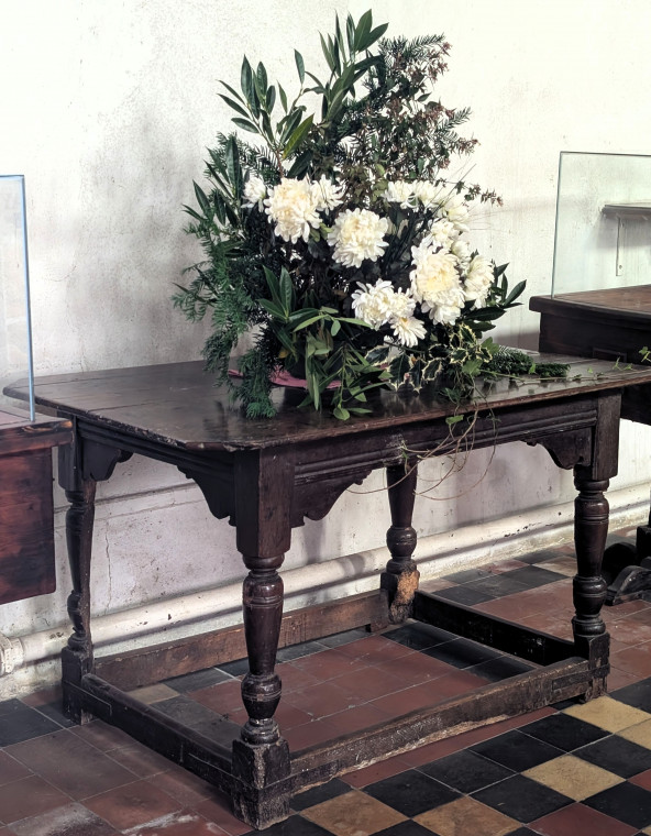 Castle Hedingham Church Table 8 August 2025 Copyright: William George