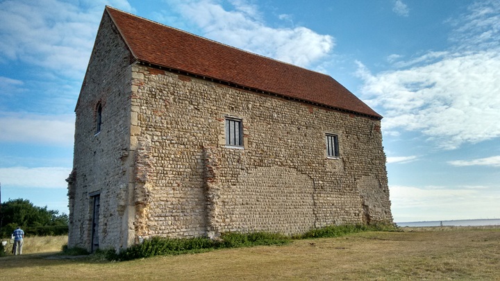 Bradwell on Sea 7th century St Peters chapel 2016 Copyright: Preston Boyles