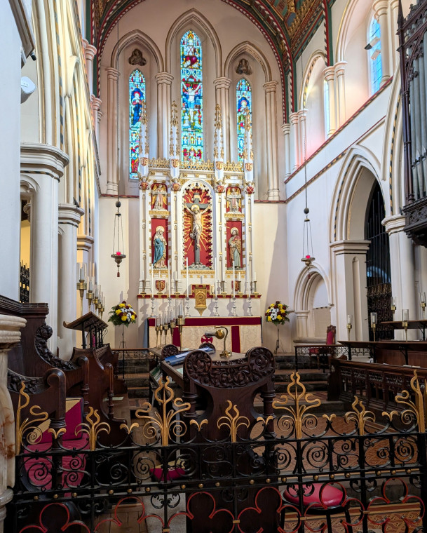 Brentwood St Thomas Church Chancel 2 January 2025 Copyright: William George