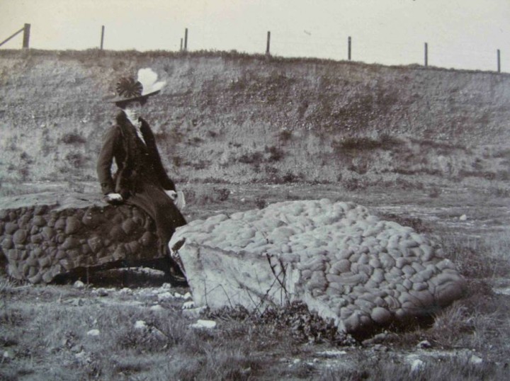 Geologists Association field trip to Grays Chalk Pit in 1910 Copyright: Geologists Association