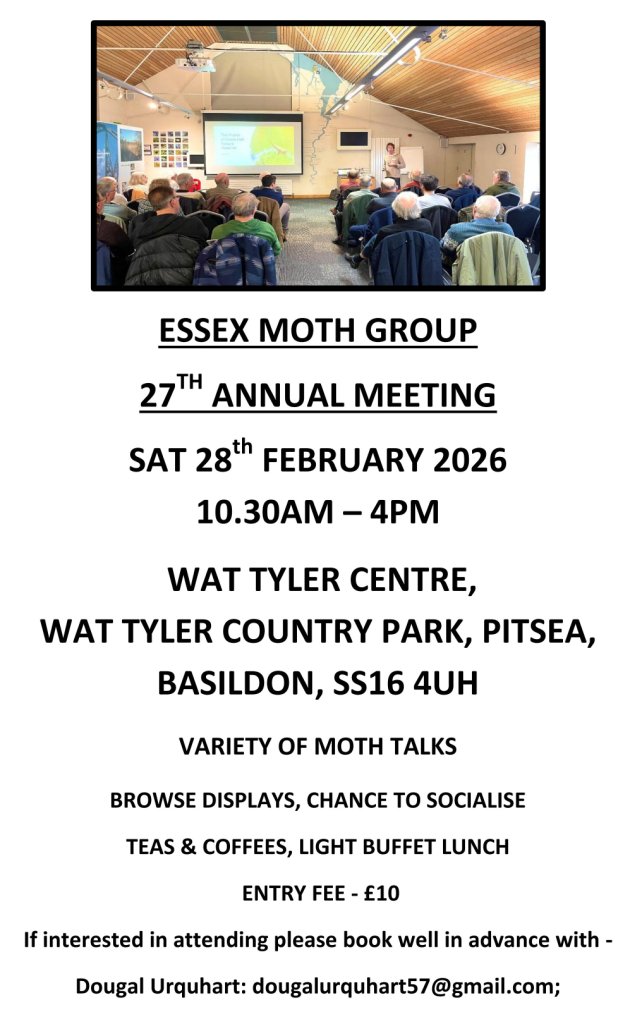 Annual Essex Moth Group Meeting
